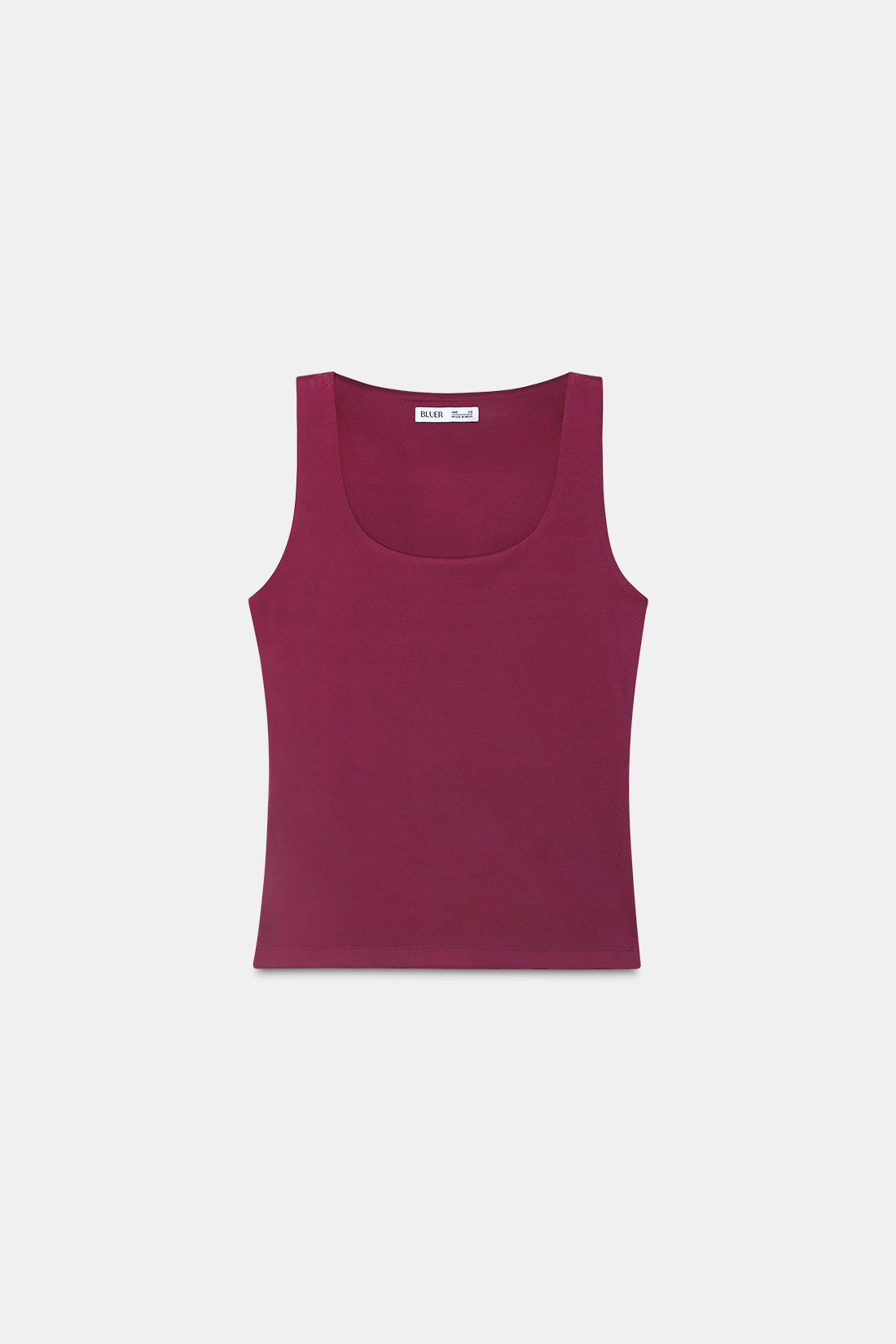Berry Pink Polyamide Tank Top