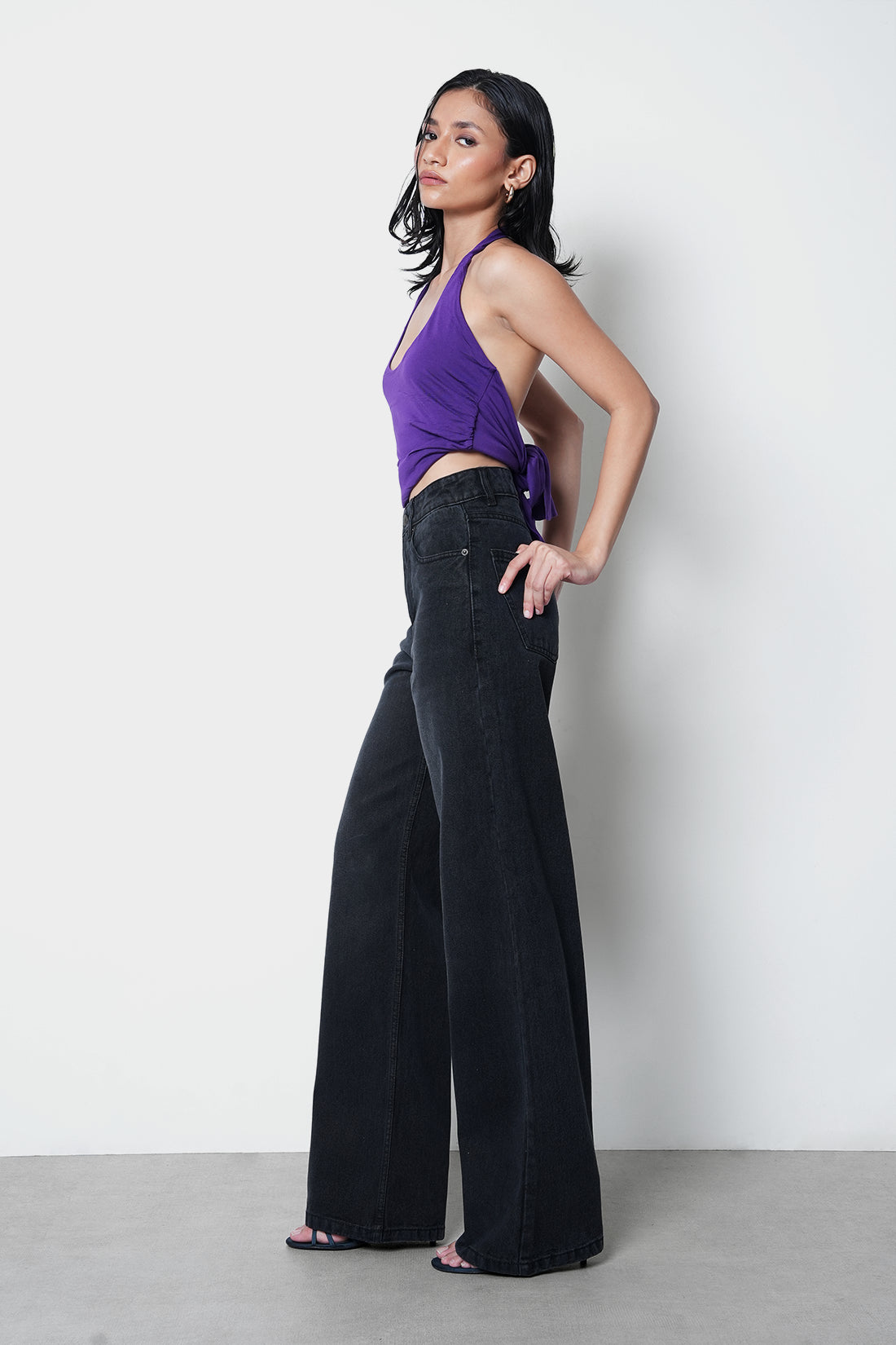 Black Straight Fit Jeans