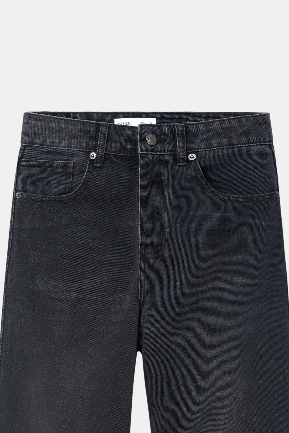 Black Straight Fit Jeans