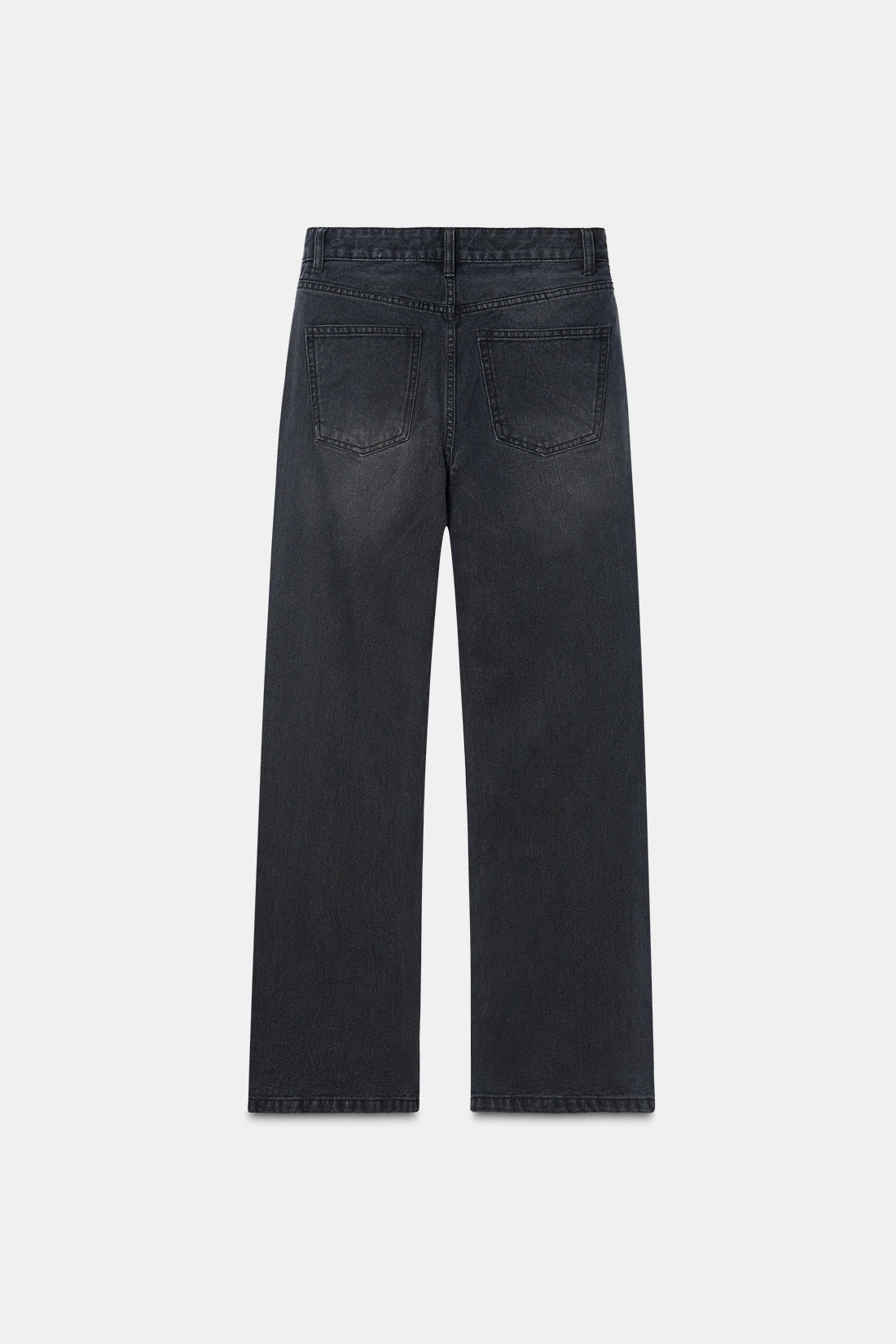 Black Straight Fit Jeans