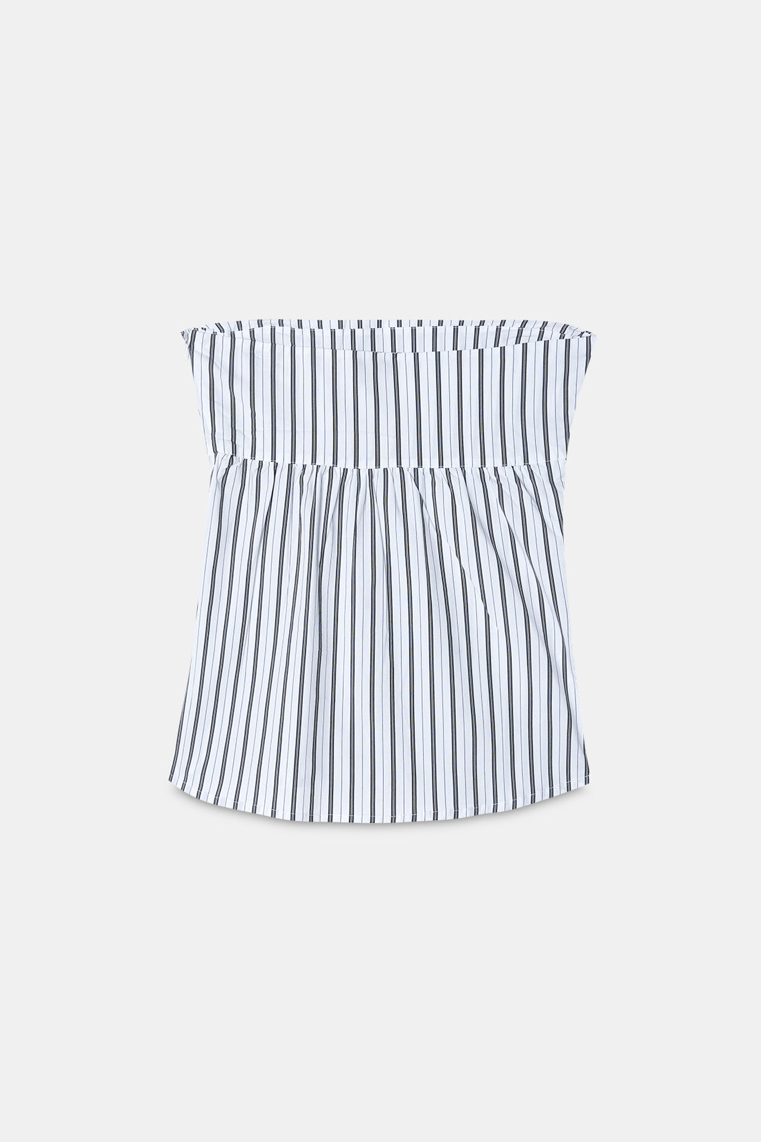 Black Striped Tube Shirt