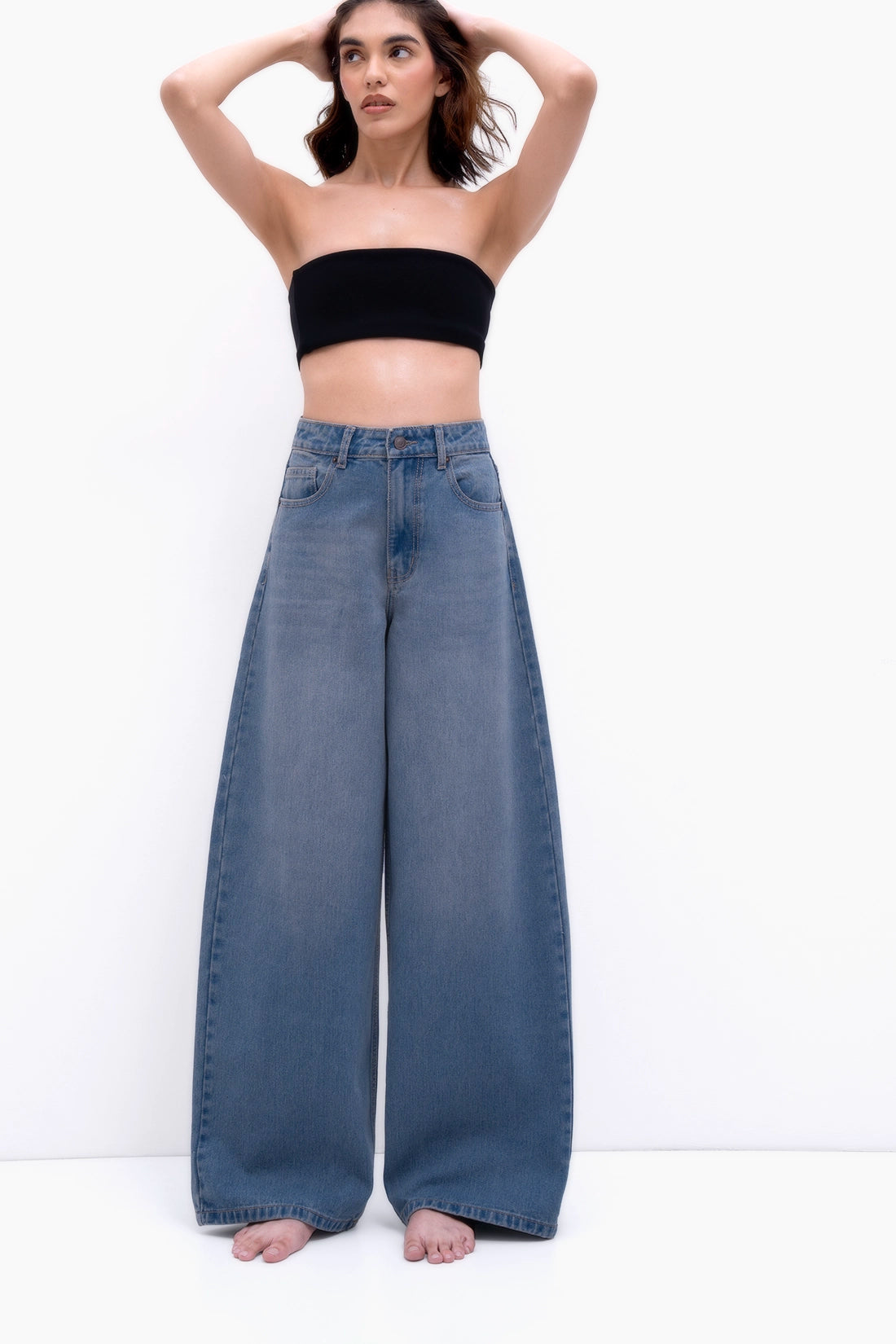 Cloud Tint Baggy Jeans