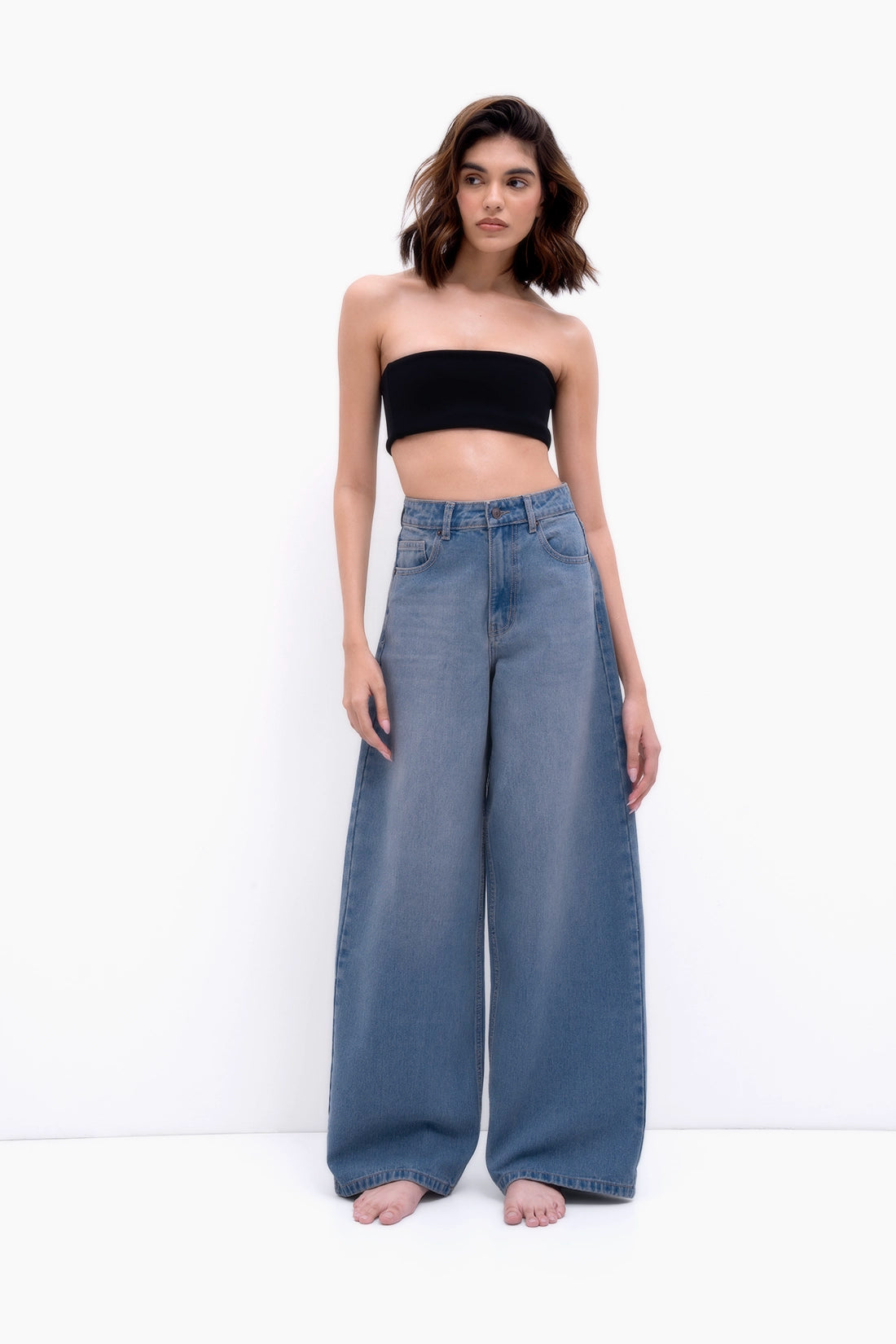 Cloud Tint Baggy Jeans