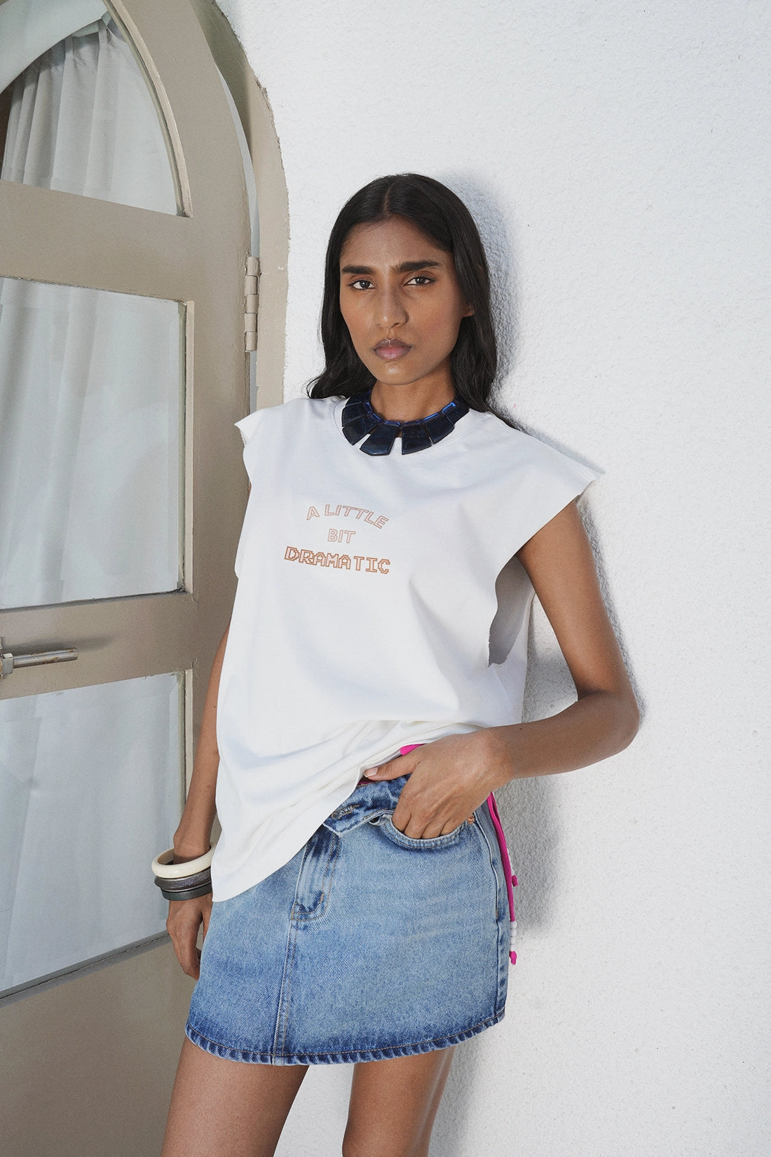 Bit Dramatic Muscle T-Shirt