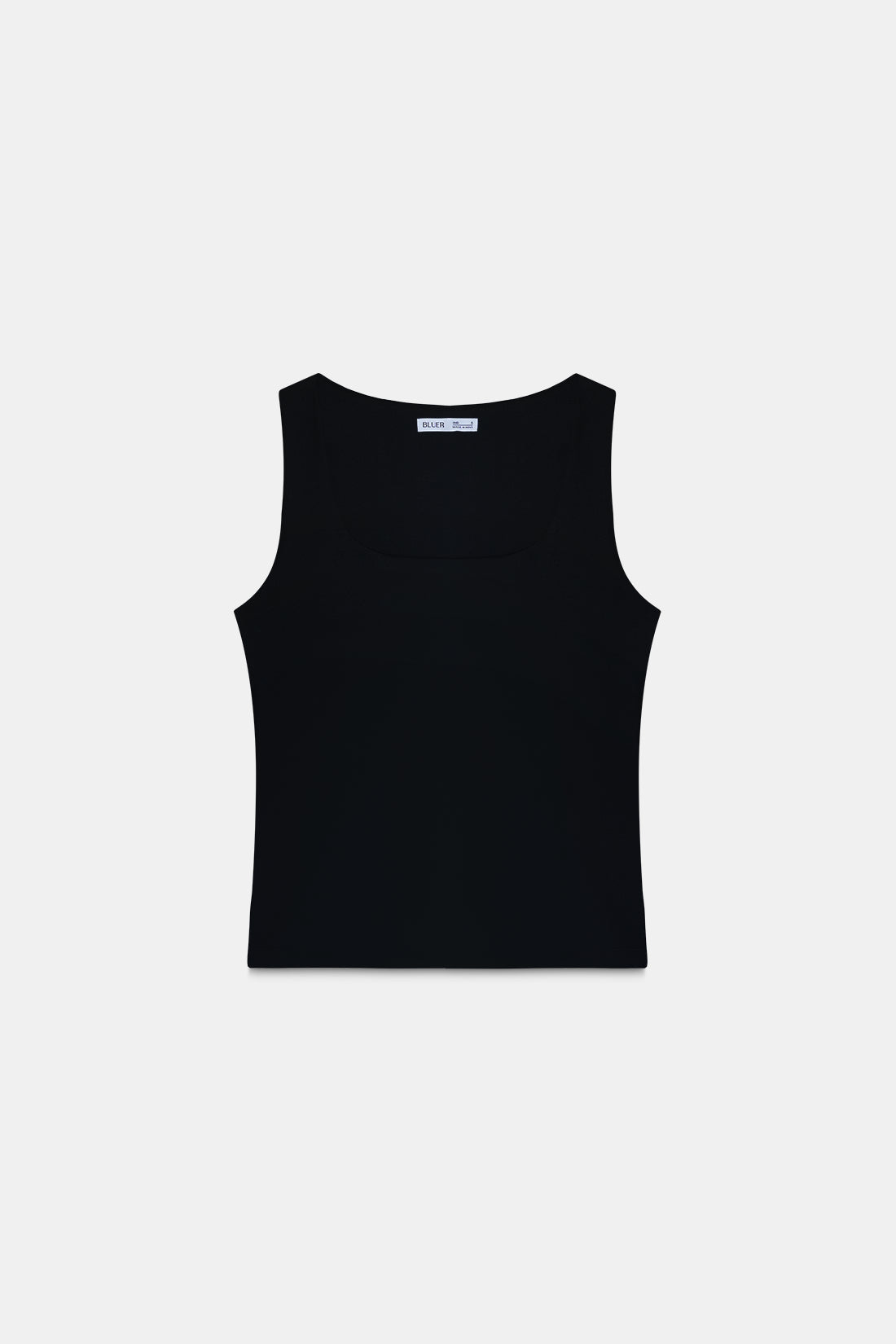 Black Polyamide Tank Top