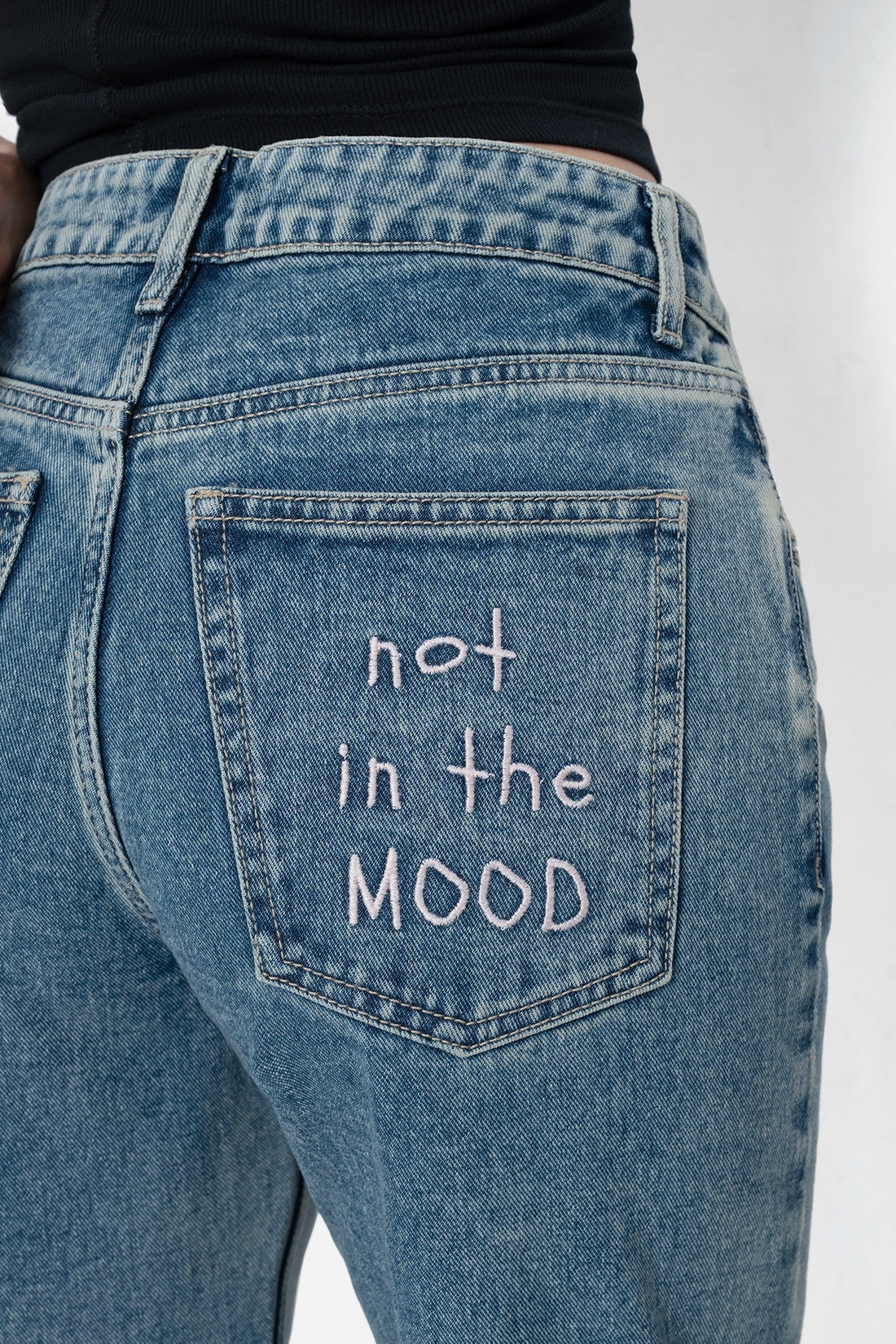 Not In The Mood Straight Fit Jeans