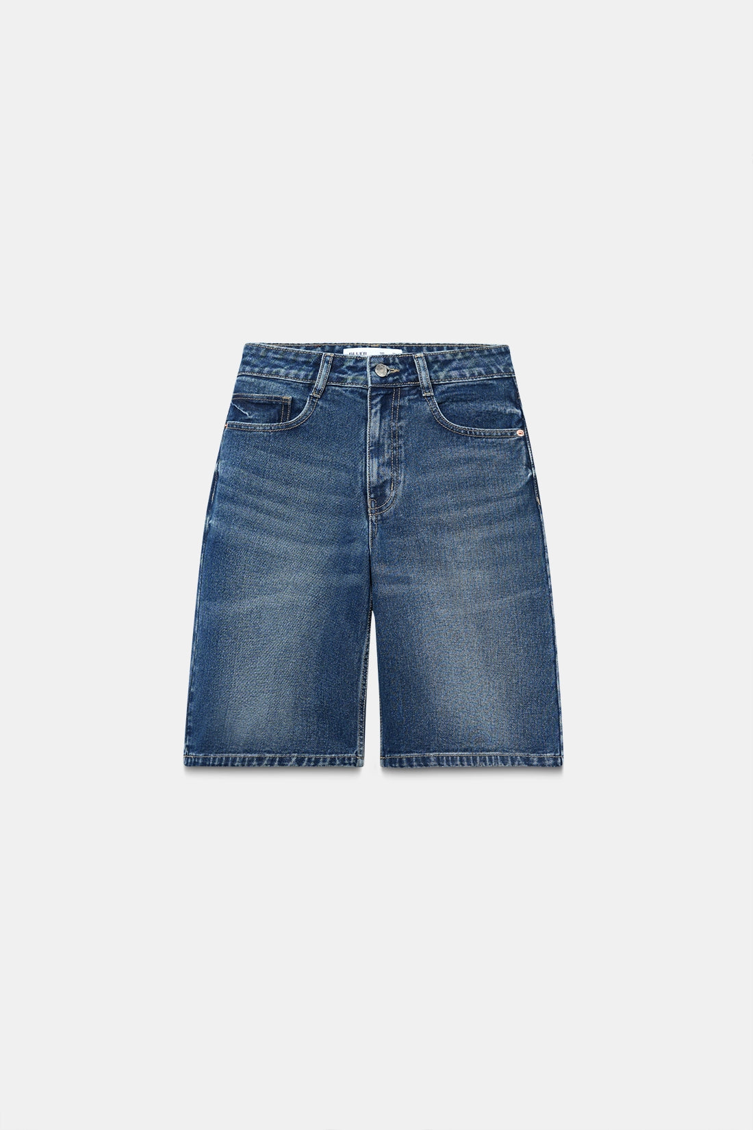 Deep Blue Washed Jorts