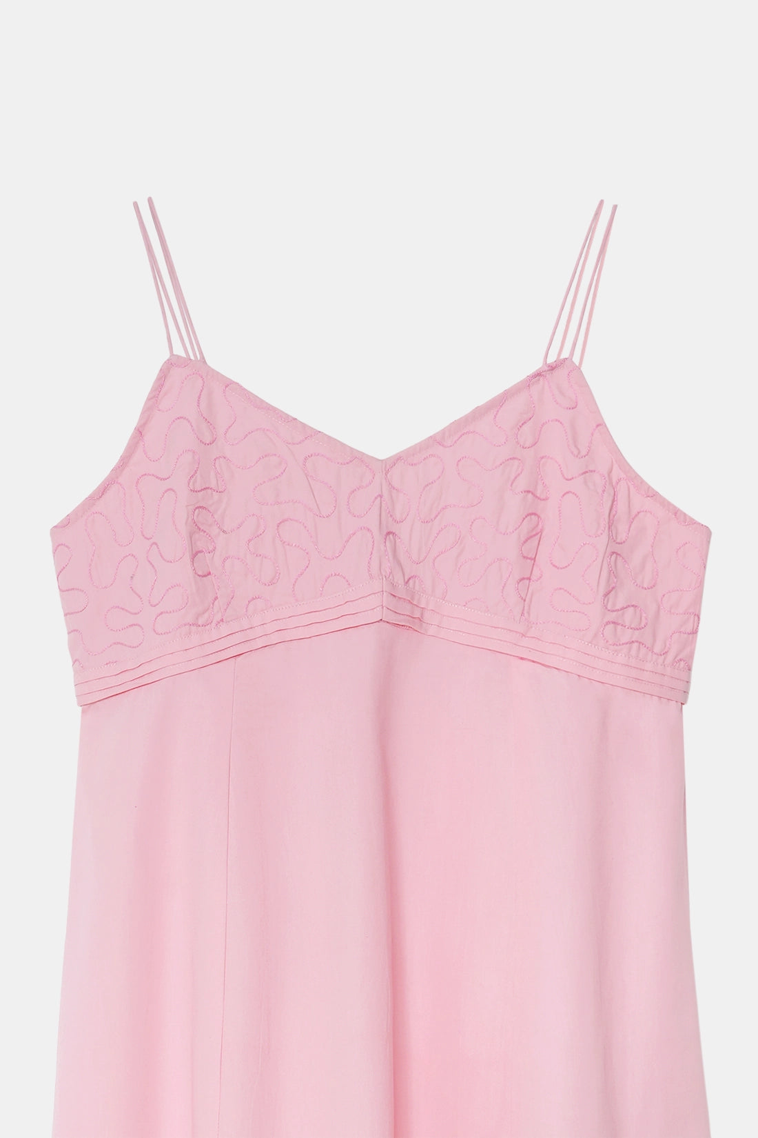 Pink Panelled Maxi Dress