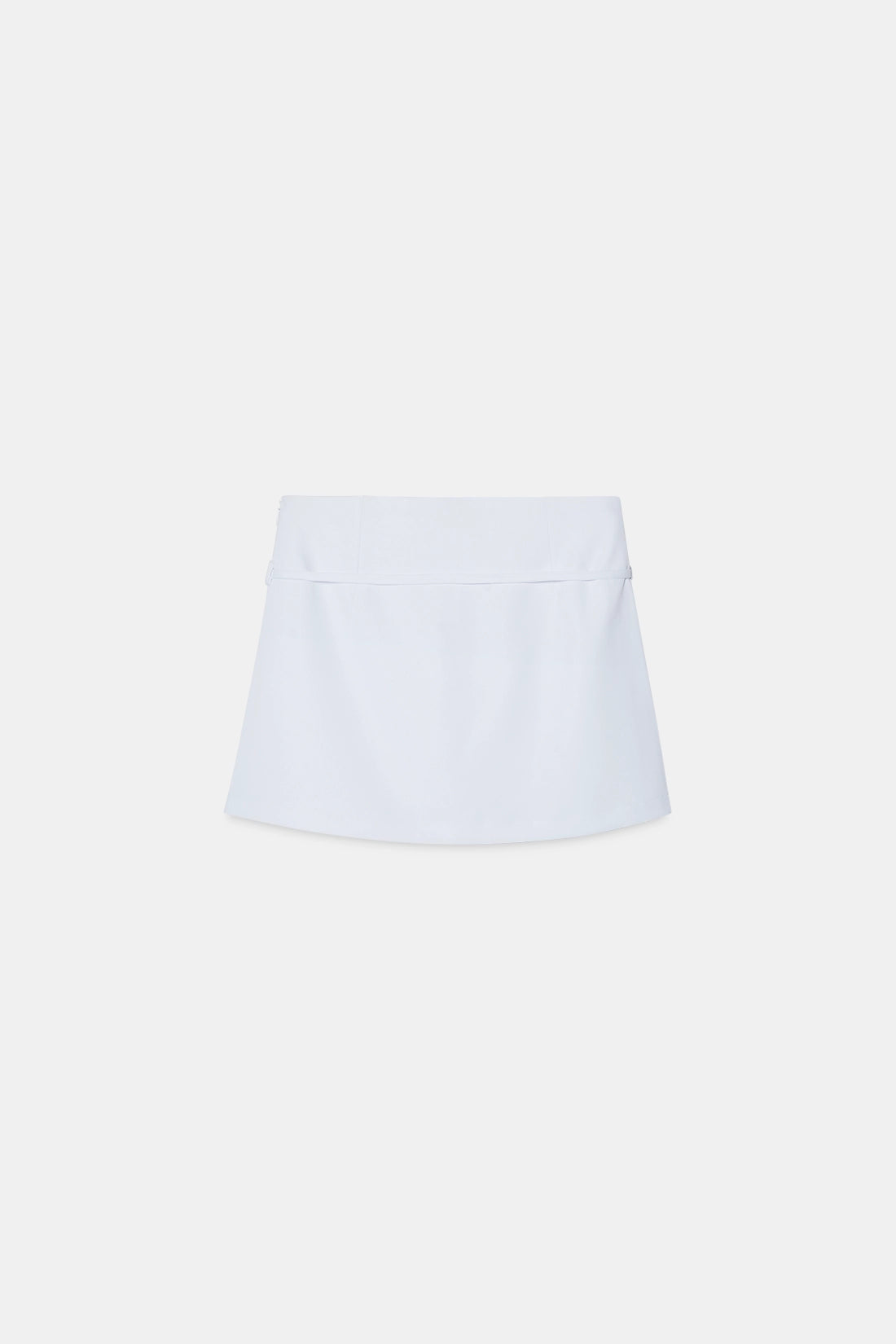 White Belted Skort