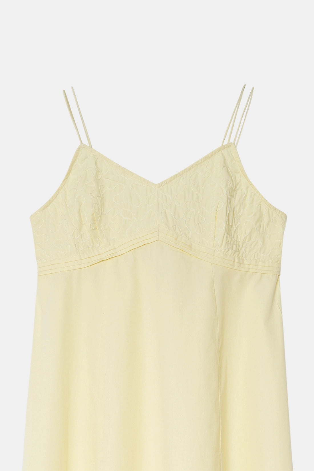 Yellow Panelled Maxi Dress