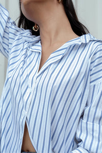 Striped Cotton Shirt VI