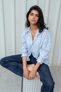 Striped Cotton Shirt VI