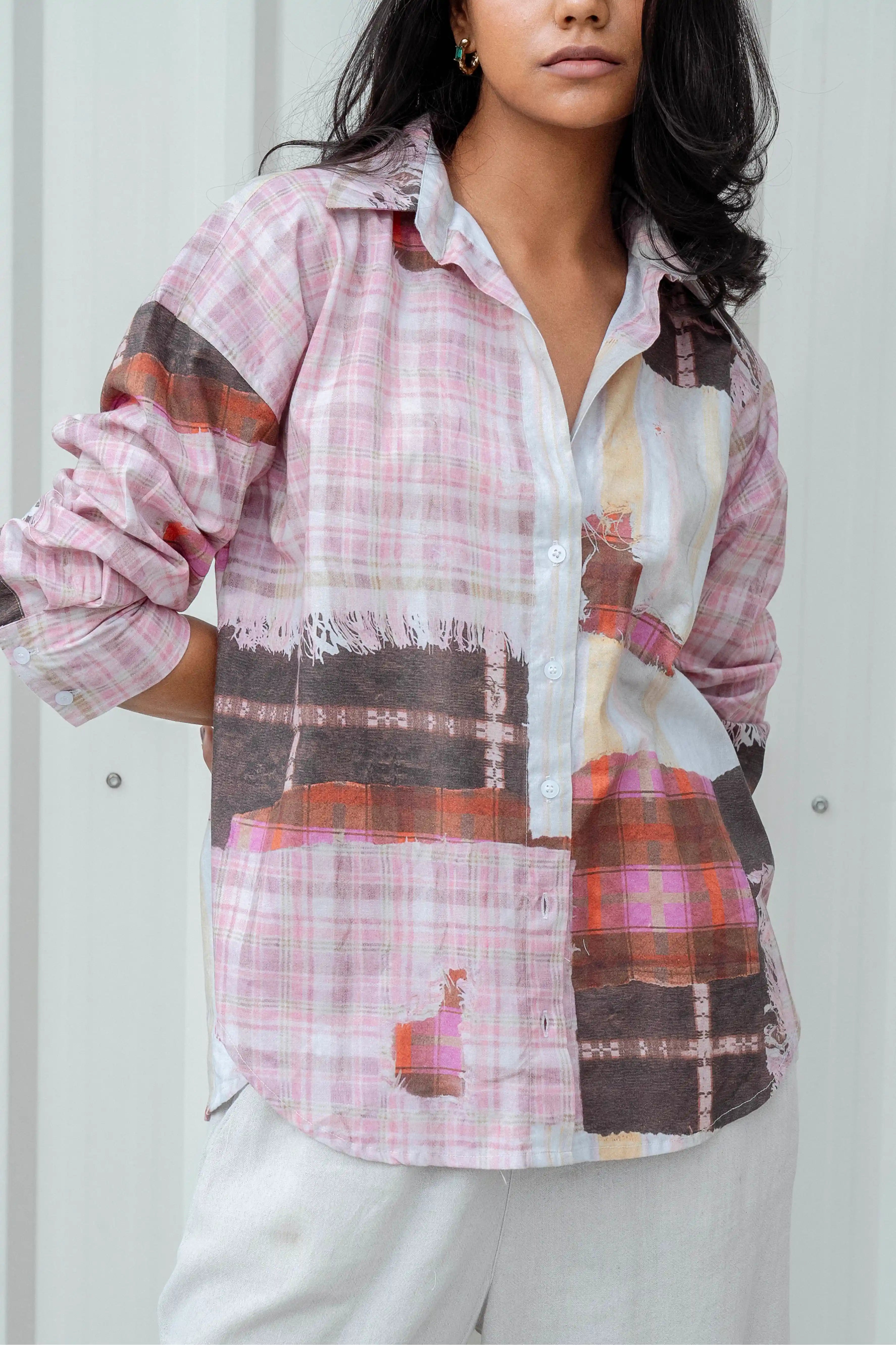 Checked Cotton Shirt II