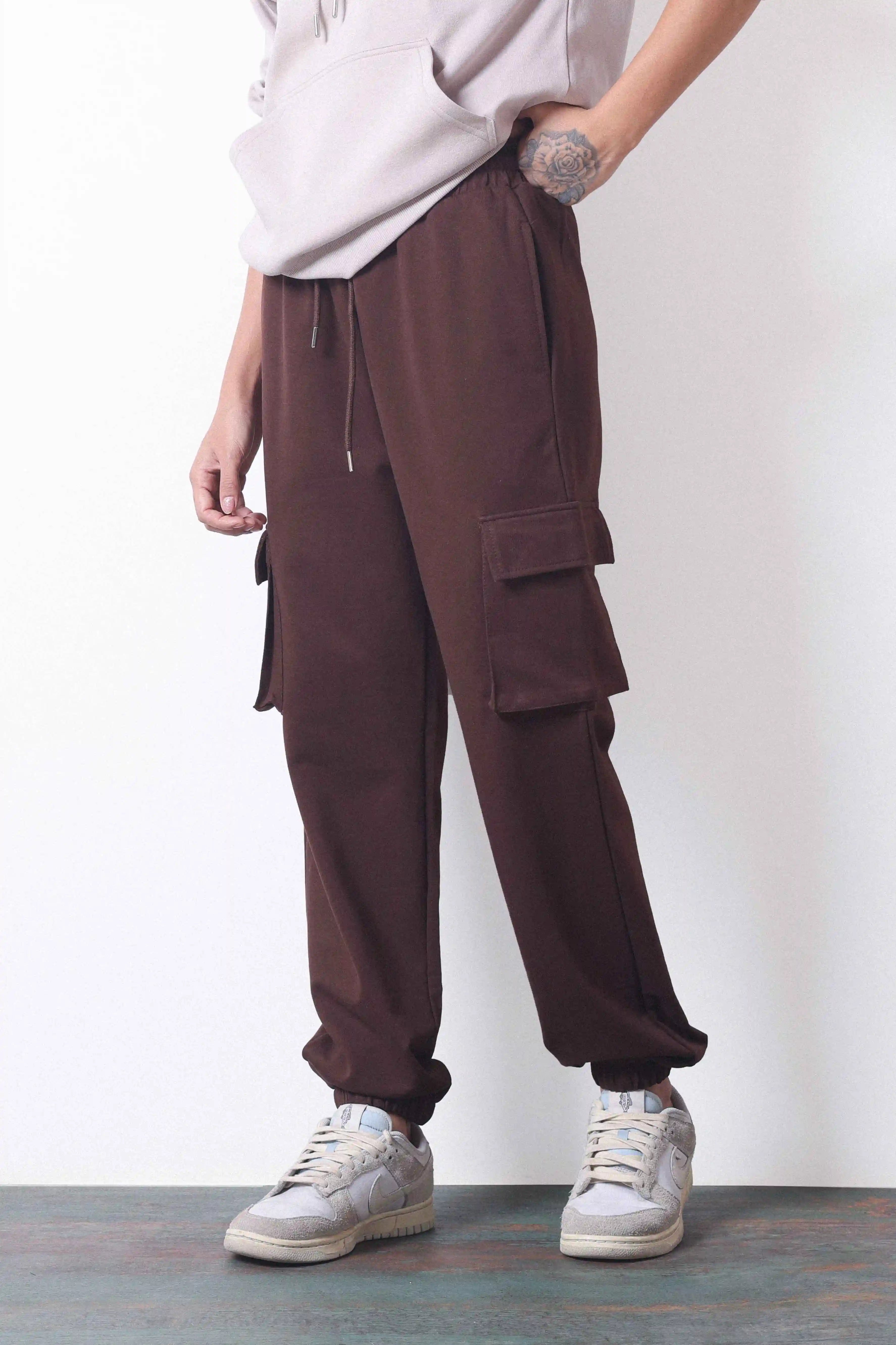 Mocha Brown Joggers