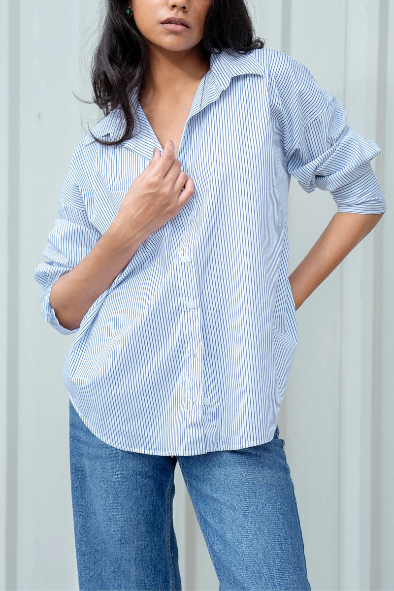 Striped Cotton Shirt IV