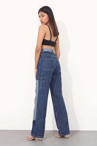 Two Tone Carpenter Jeans Bluer