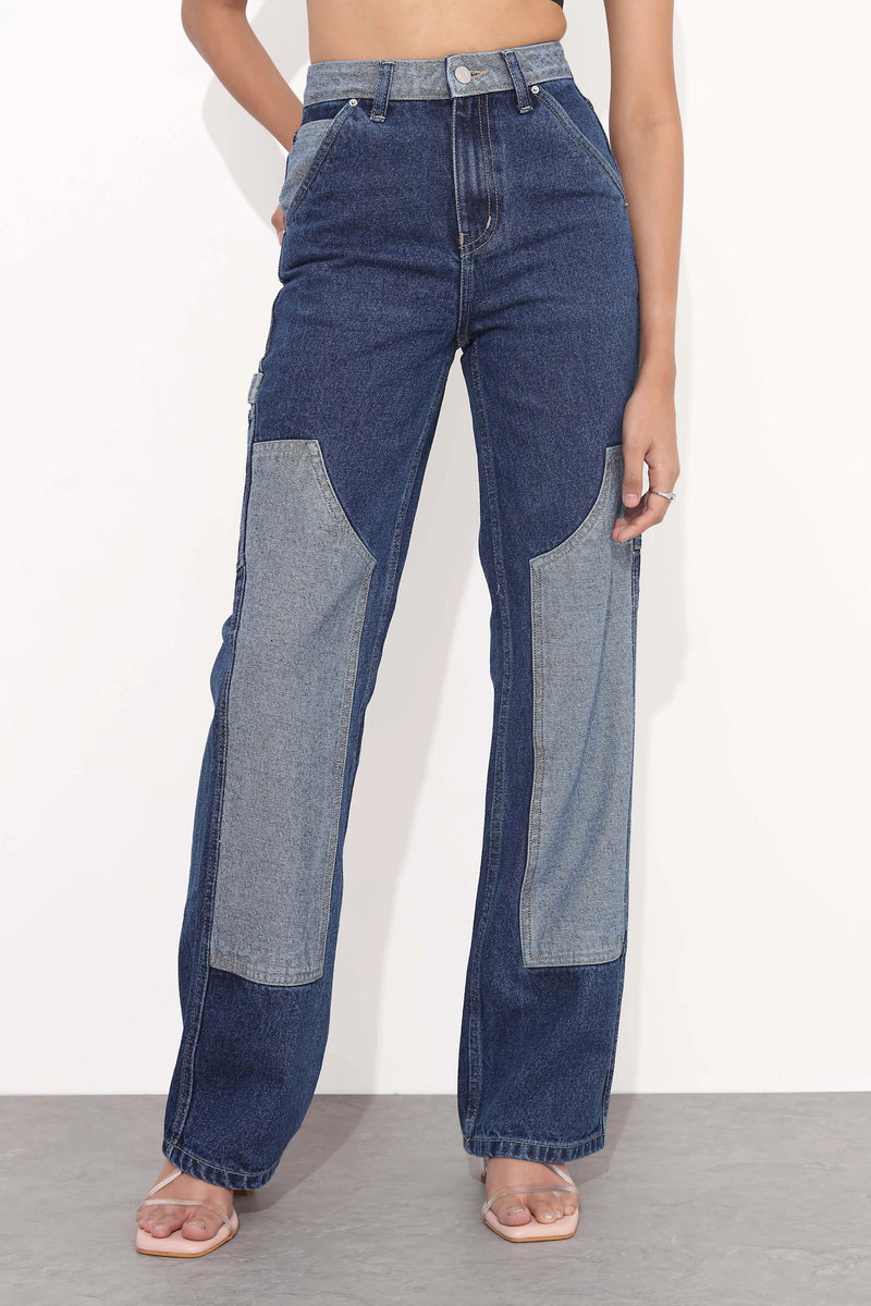 Buy RPU Women Blue Straight fit Jeans Online at Low Prices in India 