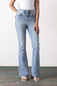 Light Blue Flare Jeans