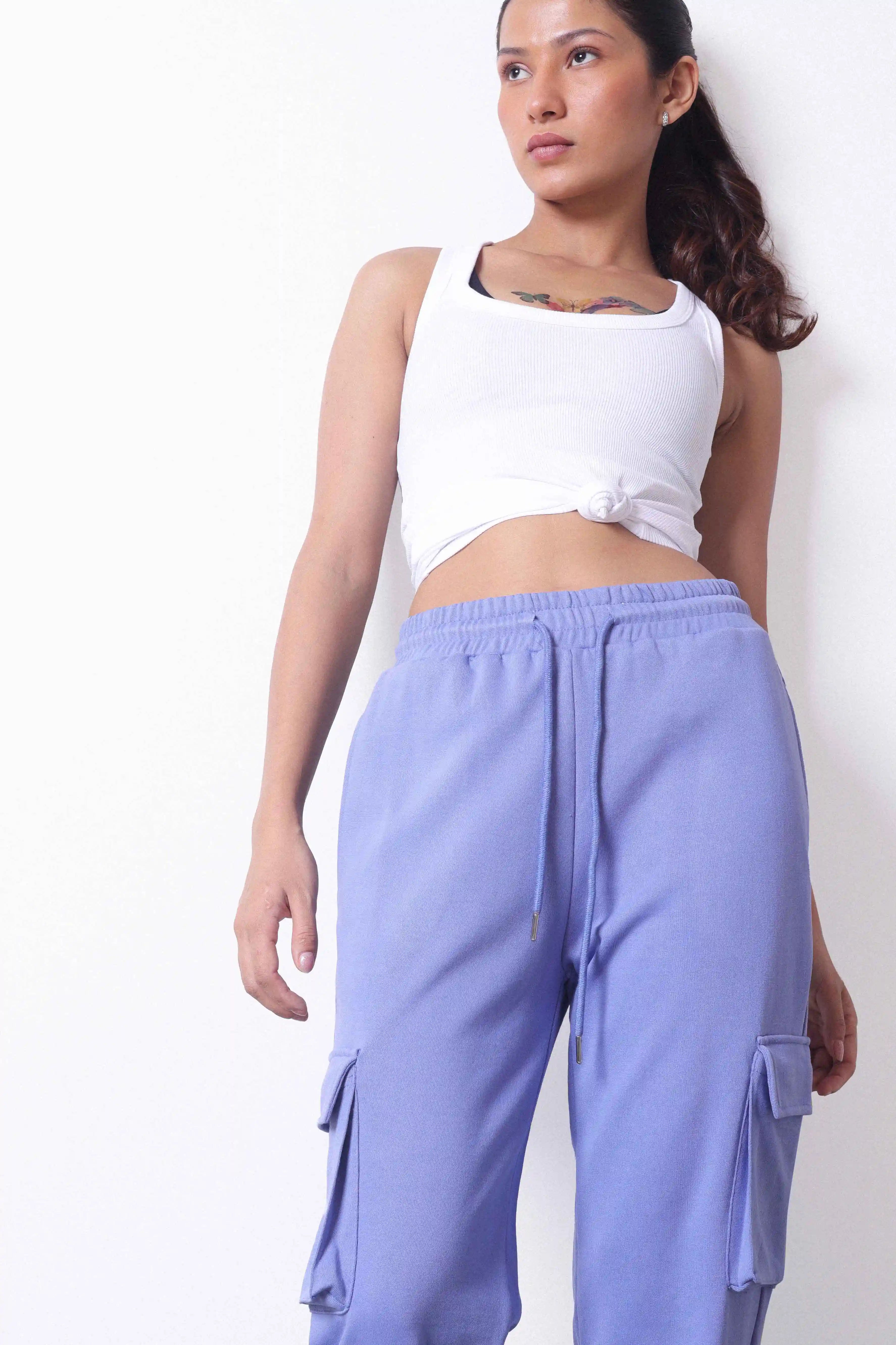 Ice Blue Joggers