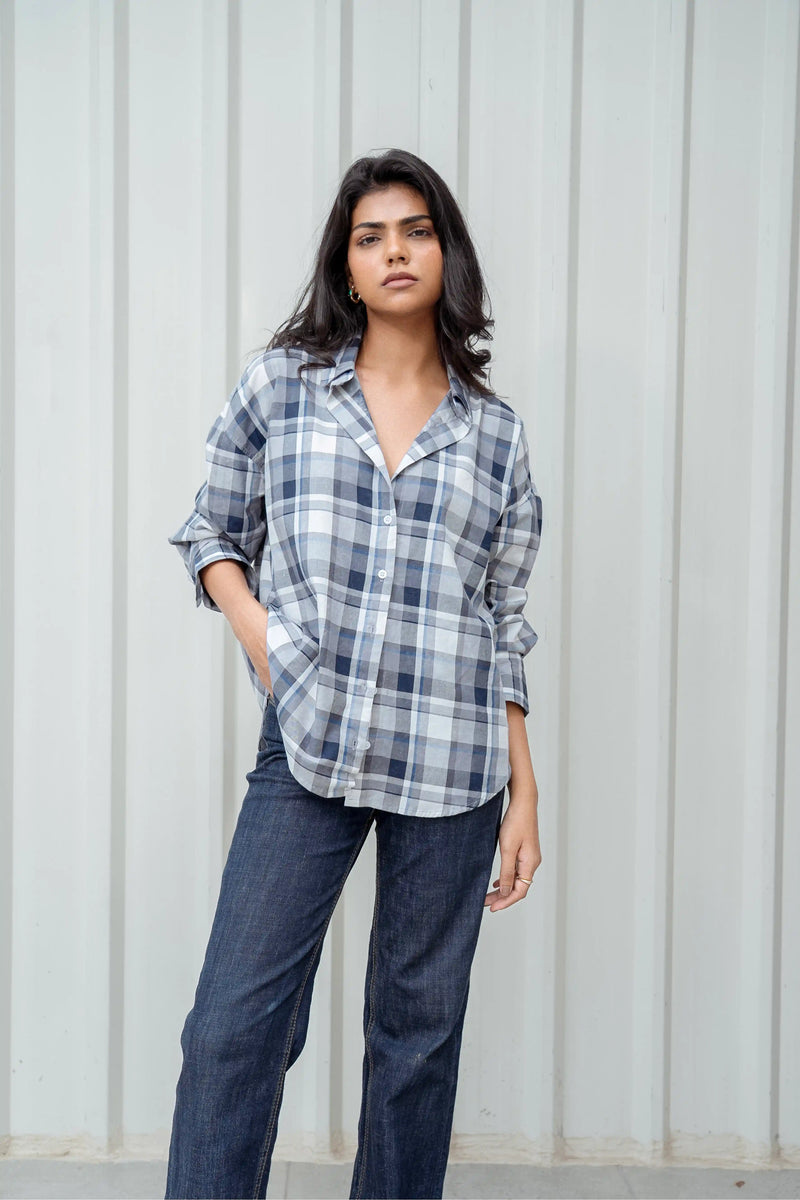 Checked Cotton Shirt I