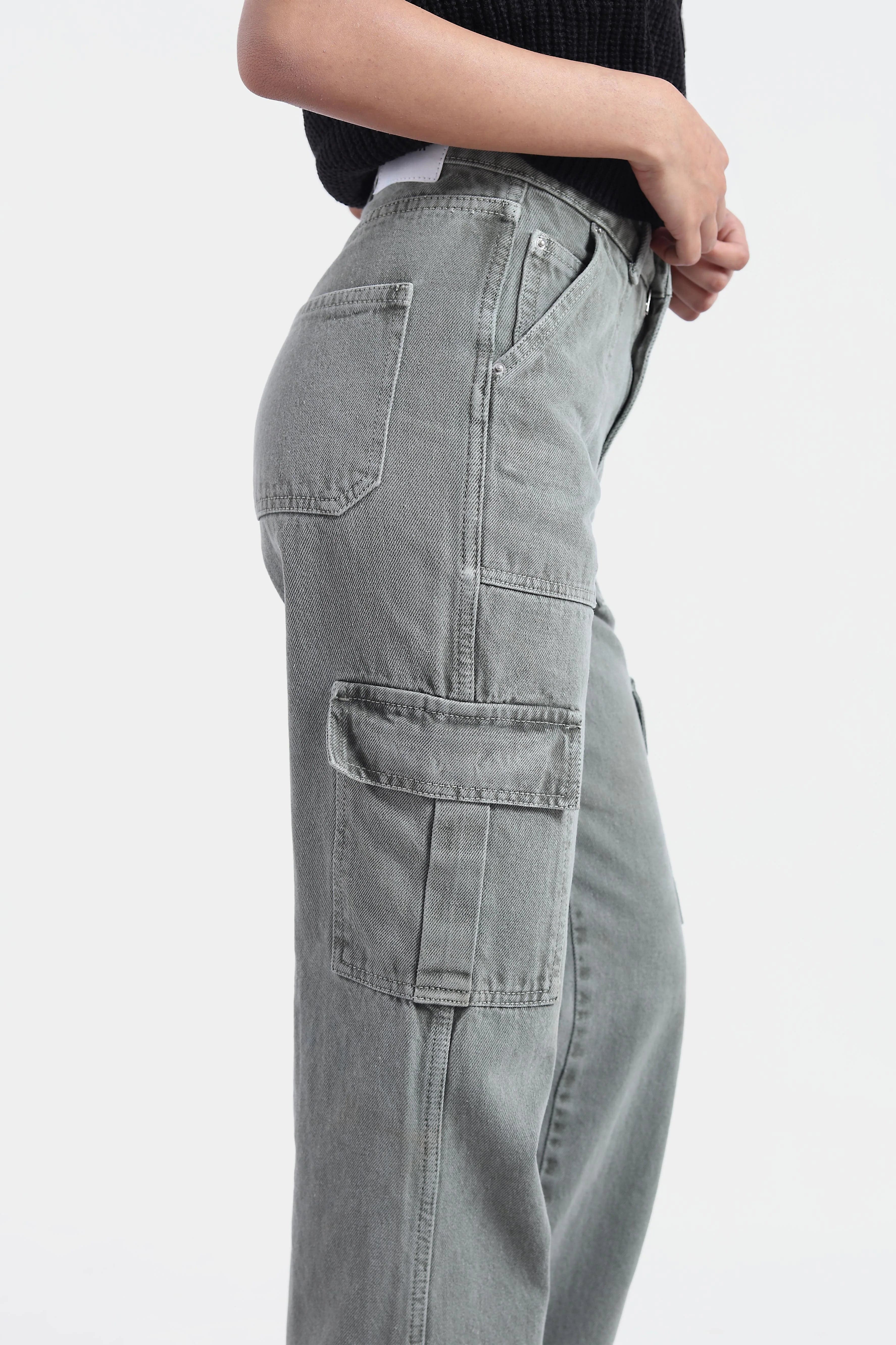 Buy Green Trousers & Pants for Women by Broadstar Online | Ajio.com