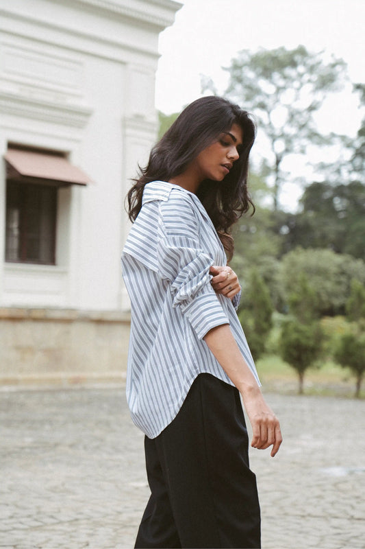 Striped Cotton Shirt III