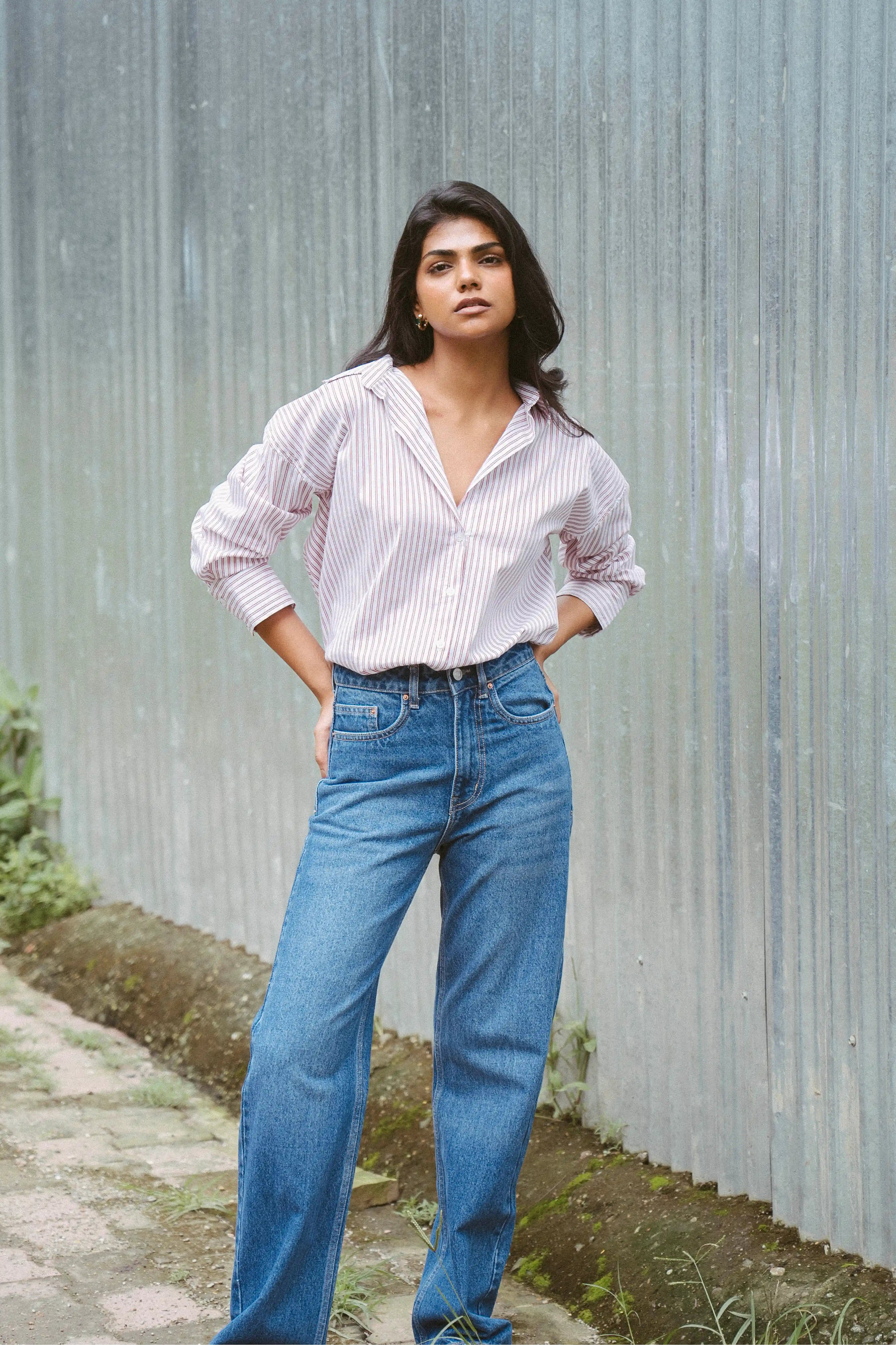 Striped Cotton Shirt II