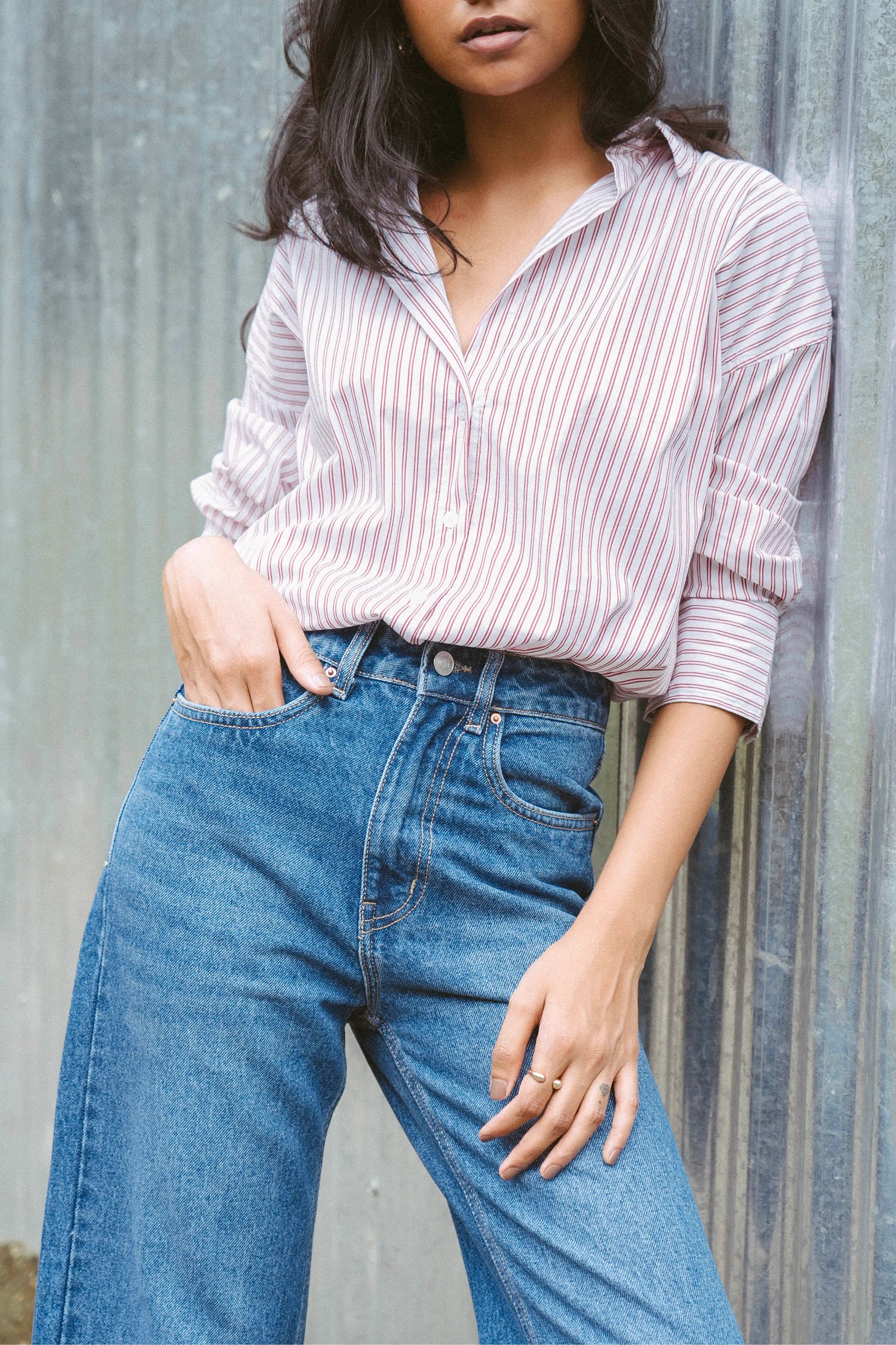 Striped Cotton Shirt II