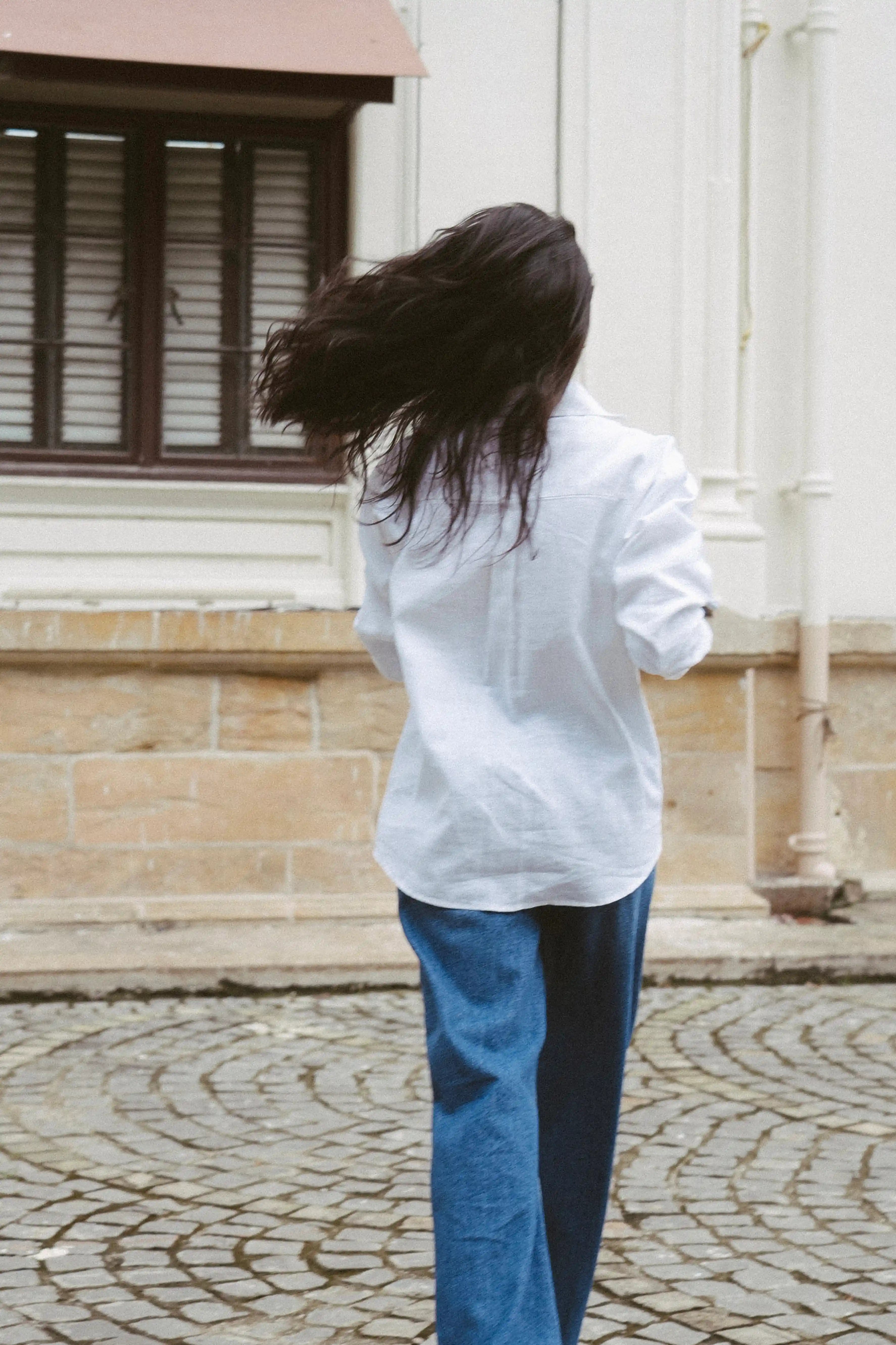 100% Linen Shirt in White