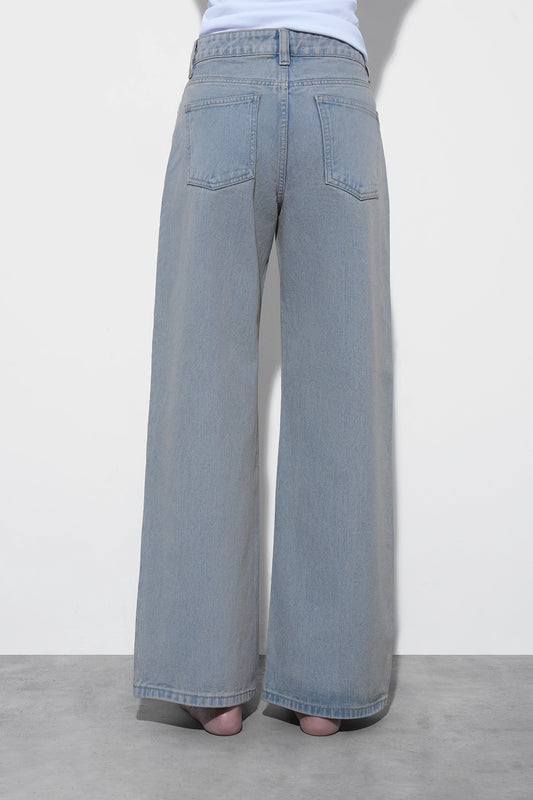 BLR1 High-Rise Straight Jeans