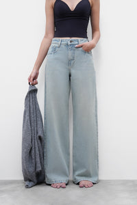 BLR5 High-Rise Straight Jeans