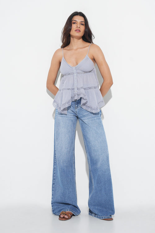BLR10 High-Rise Straight Jeans