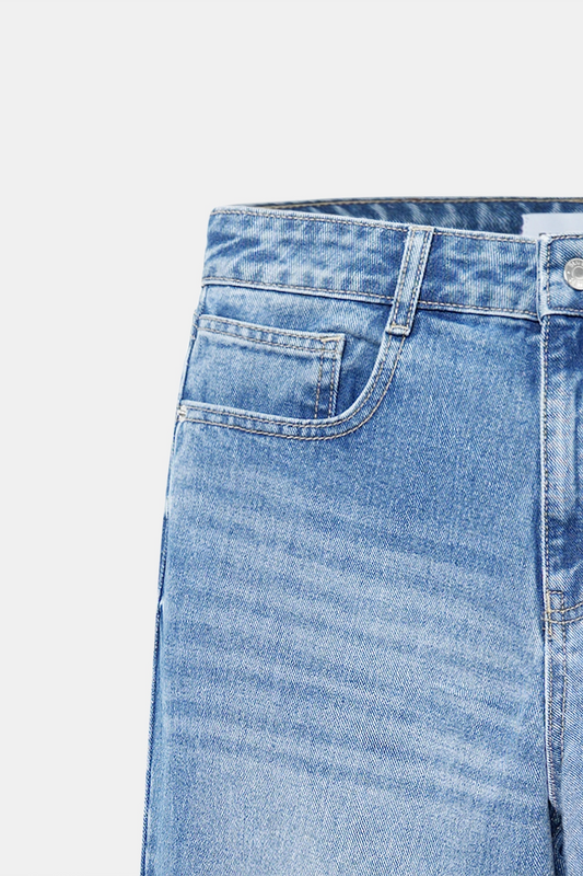 BLR10 High-Rise Straight Jeans