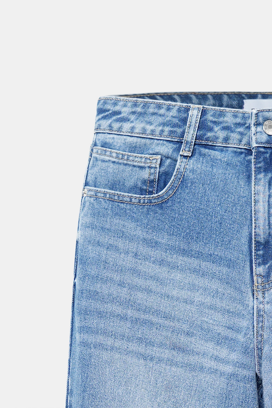 BLR10 High-Rise Straight Jeans