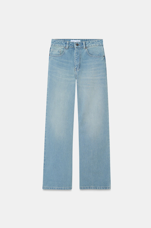 BLR11 High-Rise Straight Jeans