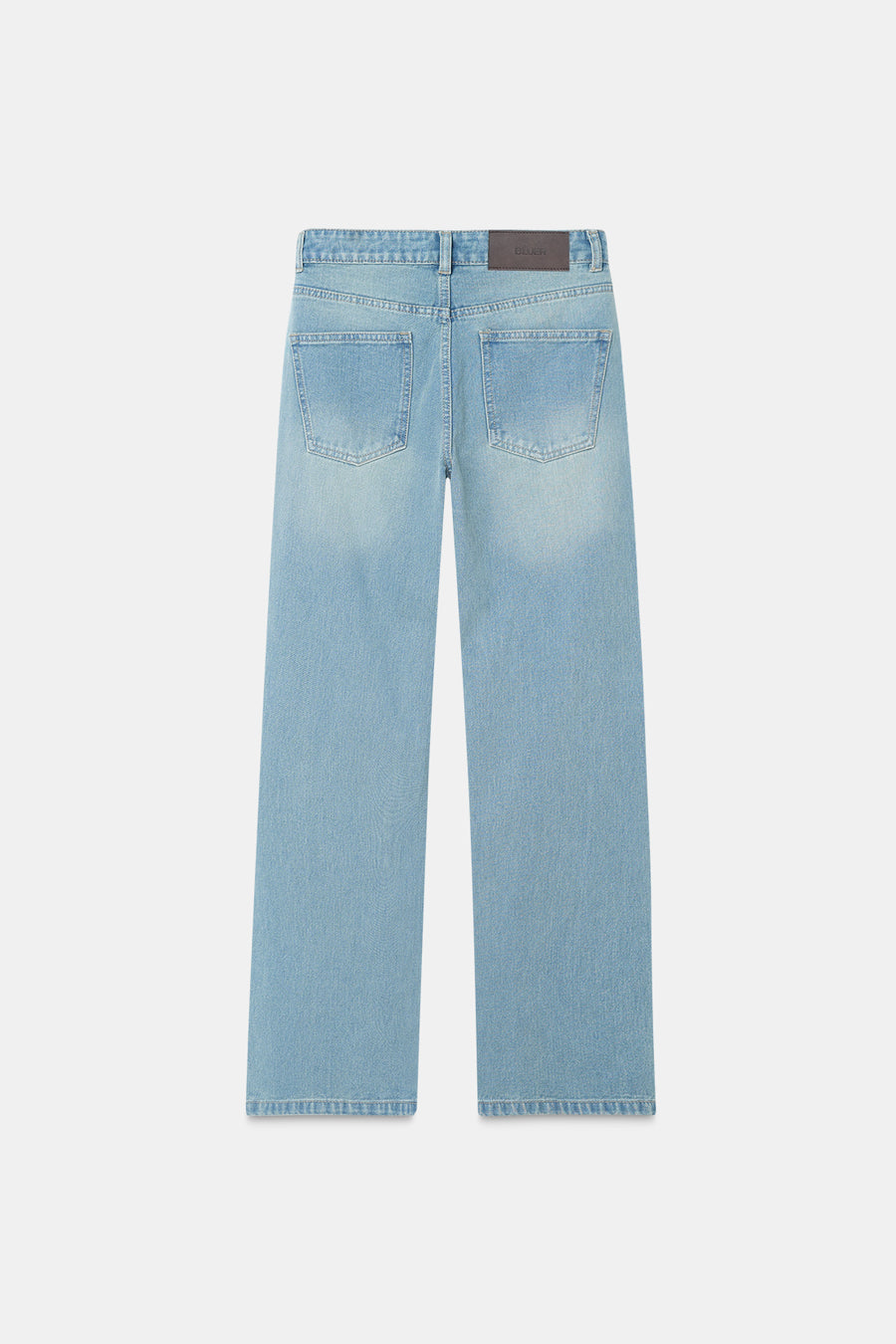 BLR11 High-Rise Straight Jeans