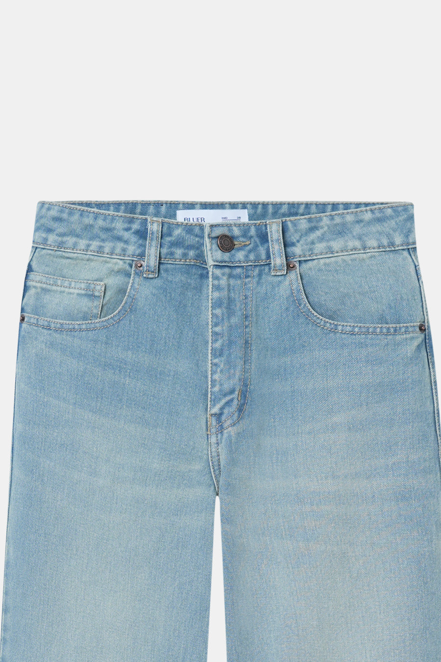 BLR11 High-Rise Straight Jeans
