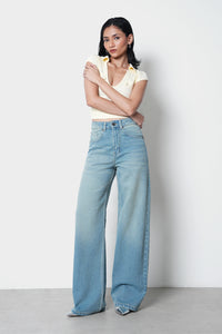 BLR11 High-Rise Straight Jeans