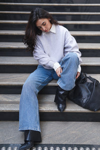 BLR2 High-Rise Straight Jeans