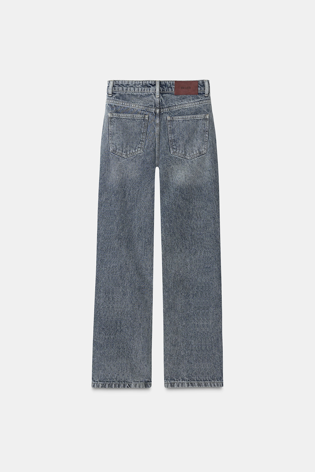 BLR2 High-Rise Straight Jeans