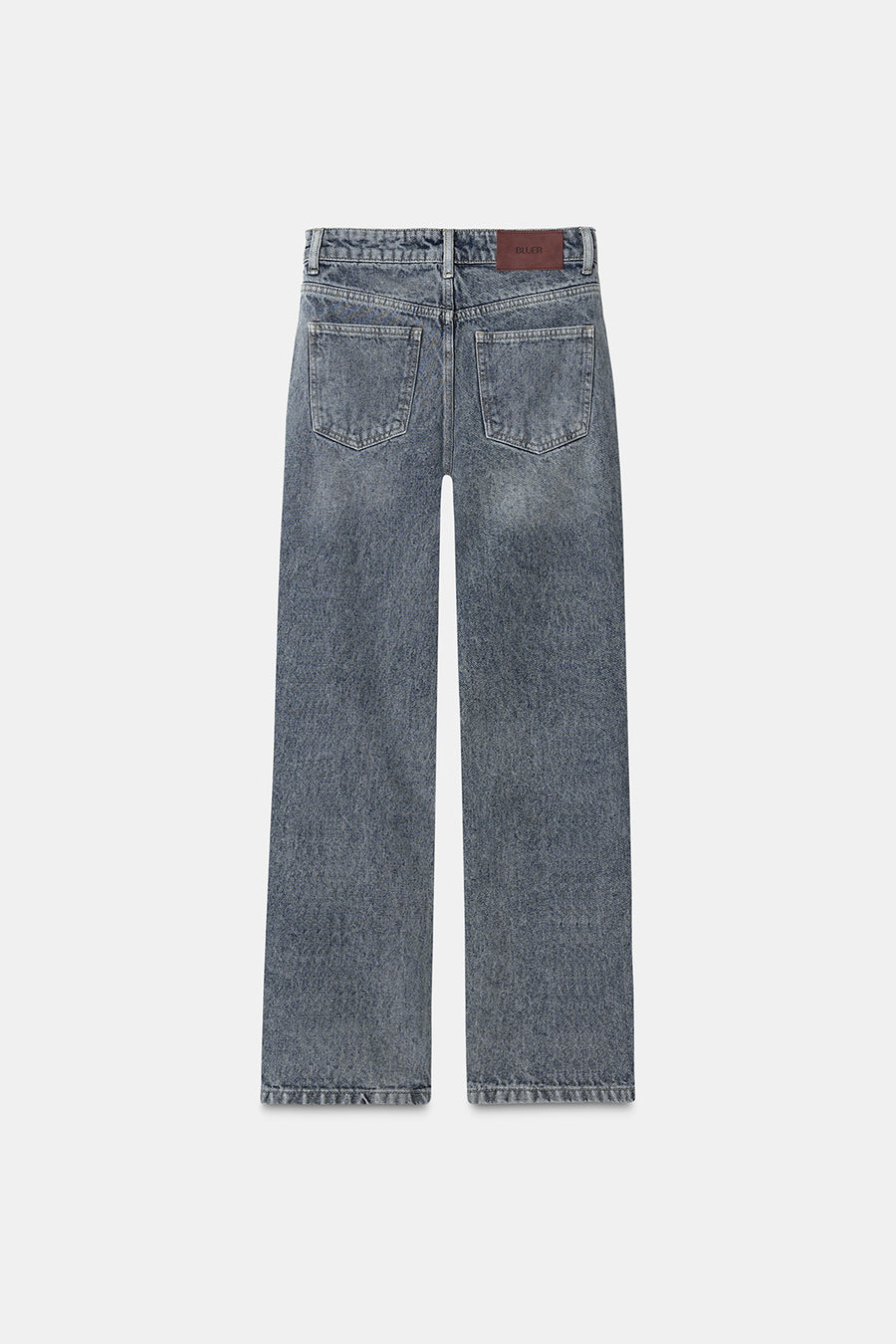 BLR2 High-Rise Straight Jeans