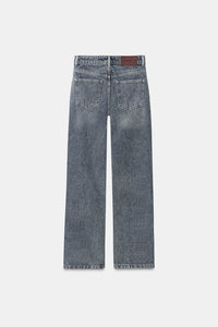 BLR2 High-Rise Straight Jeans