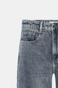 BLR2 High-Rise Straight Jeans