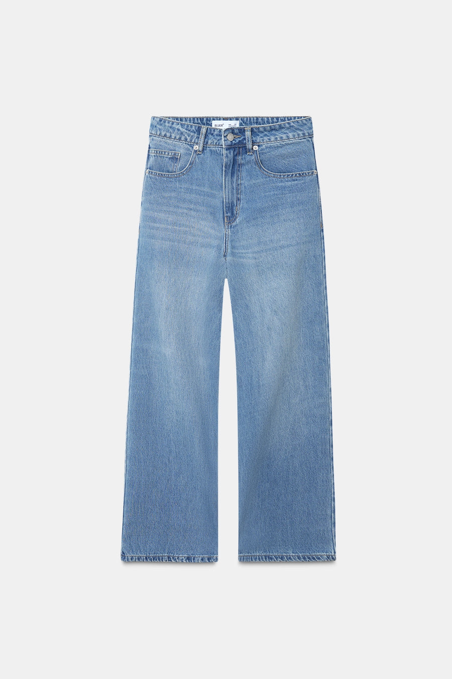 BLR7 Cropped Wide-Leg Jeans