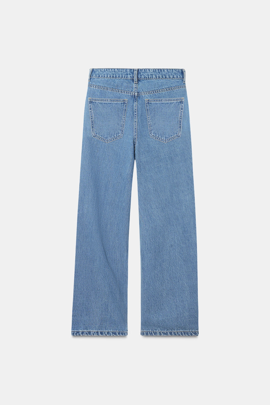 BLR7 Cropped Wide-Leg Jeans