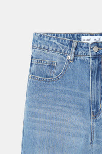 BLR7 Cropped Wide-Leg Jeans