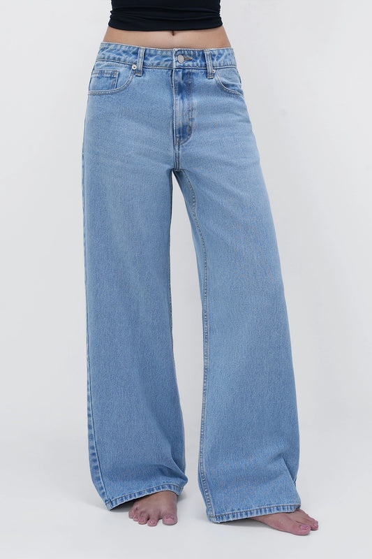 BLR9 High-Rise Straight Jeans