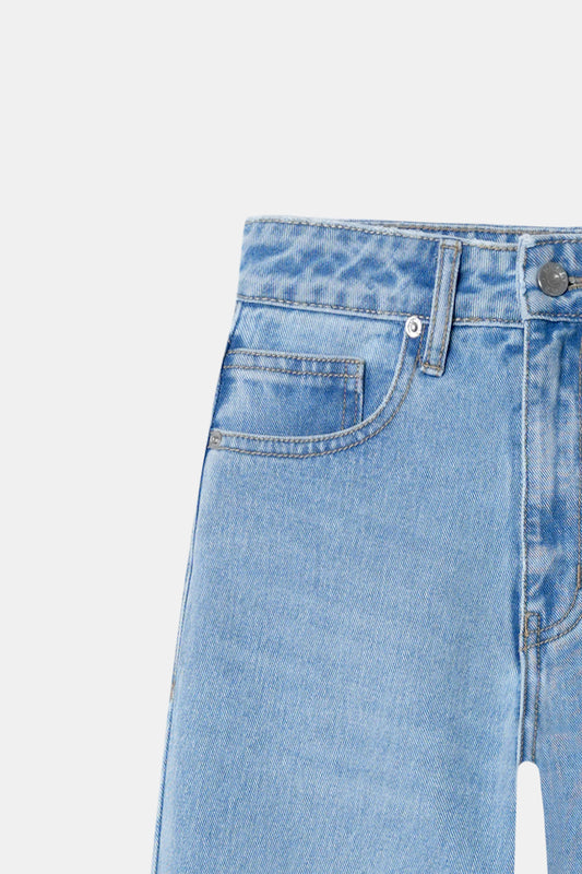 BLR9 High-Rise Straight Jeans