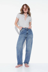 Tinted Mom Fit Jeans