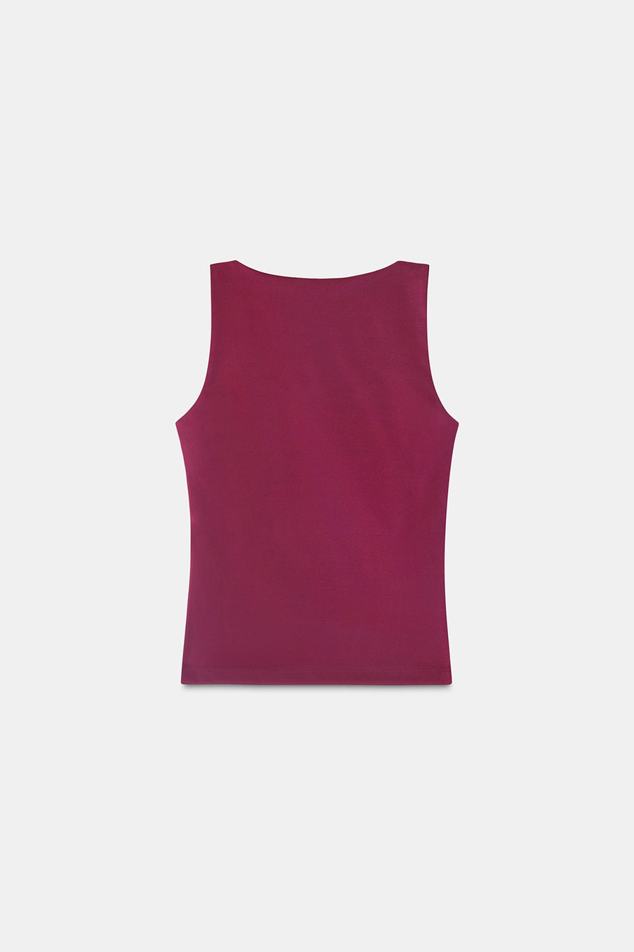 Berry Pink Polyamide Tank Top